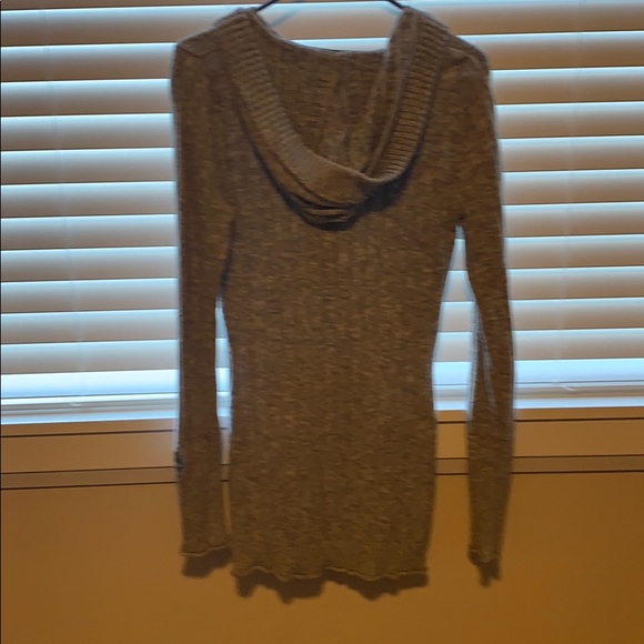 Grey Roxy Hooded Sweater - Picture 3 of 3